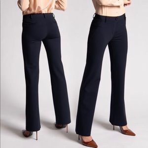 NWT Betabrand- medium LONG- bootcut- navy blue- dress pant yoga pant